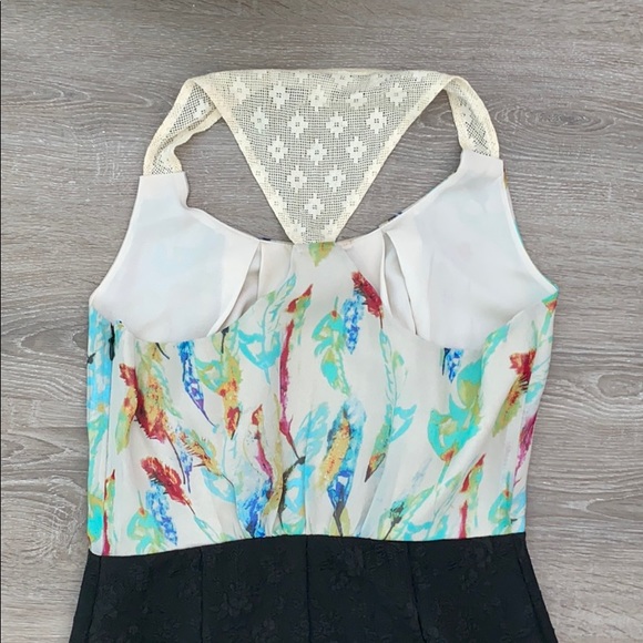 โค๏ธ Rachel Roy Watercolor Sheath Bodycon Dress Size 4 NWOT - Picture 8 of 11